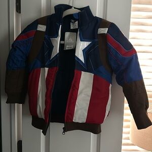 Disney Captain America Zip Up Jacket
